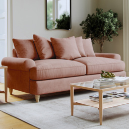 Clara Faro 11 Pink 2 Seater Large Agmamito Sofa