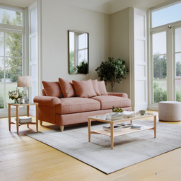 Clara Faro 11 Pink 2 Seater Large Agmamito Sofa - thumbnail 3