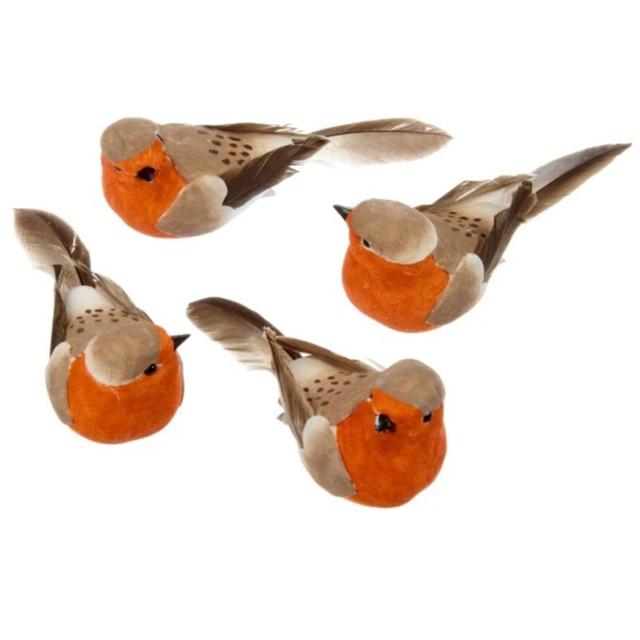 Marco Paul Robin 4 Piece Christmas Tree Decoration Set - image 1