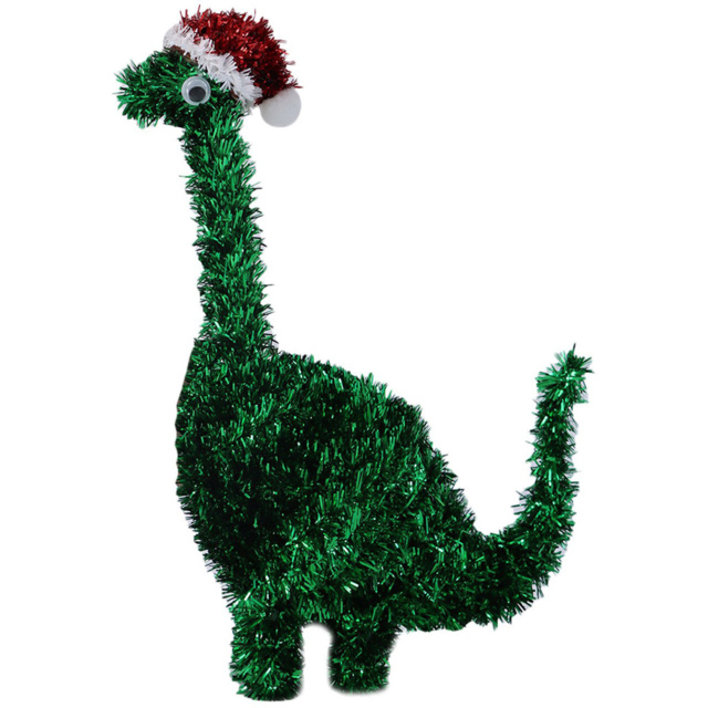 Single Dinosaur Decoration Christmas Tinsel in Assorted styles - image 1
