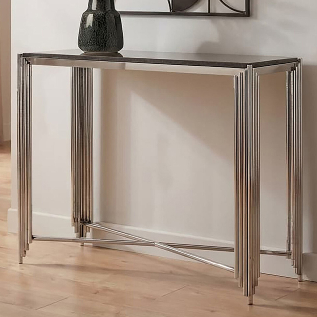 Premier Housewares Clarice Granite Top Console Table - image 1