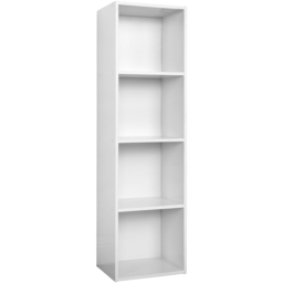 Home Garden Direct 4 Shelf White Storage Shelf - thumbnail 4