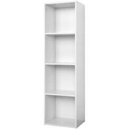 Home Garden Direct 4 Shelf White Storage Shelf - thumbnail 3