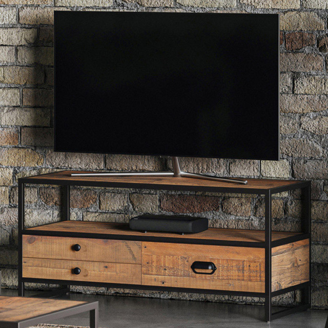 Baumhaus Ooki 3 Drawer Widescreen Television Cabinet - image 1