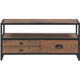 Baumhaus Ooki 3 Drawer Widescreen Television Cabinet - thumbnail 3