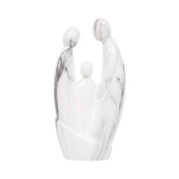 Marble Family Ornament White - thumbnail 1