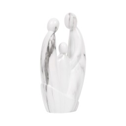 Marble Family Ornament White - thumbnail 2