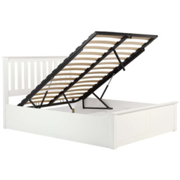 Phoenix Double White Ottoman Bed - thumbnail 3