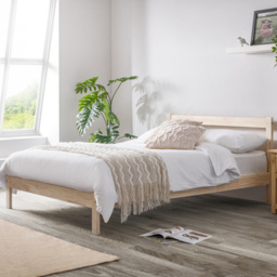 Julian Bowen Sami Double Unfinished Pine Bed