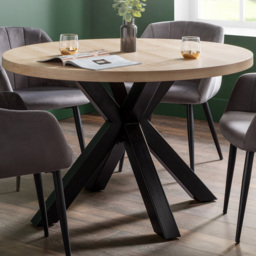 Julian Bowen Berwick Round 4 Seater Dining Table