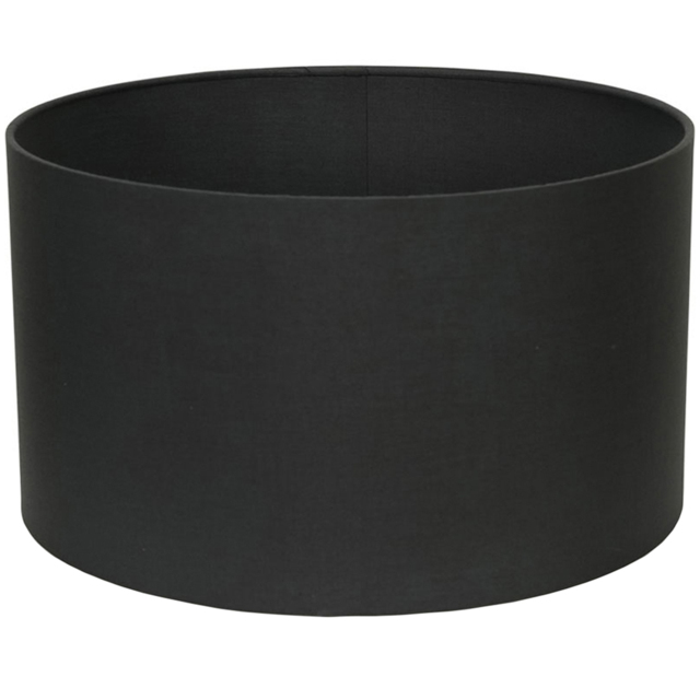 ValueLights Reni Medium Charcoal Fabric Drum Shade - image 1