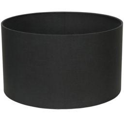 ValueLights Reni Medium Charcoal Fabric Drum Shade