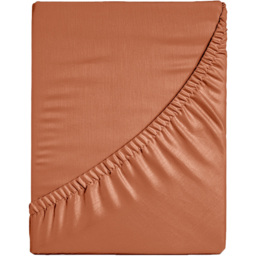 Velosso Microfibre Orange King Size Fitted Sheet