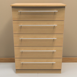 Crowndale Sherwood Modern Oak 5 Drawer Chest of Drawers - thumbnail 1