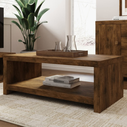 GFW Jakarta Single Shelf Mango Coffee Table - thumbnail 1