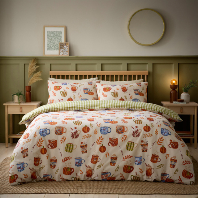 Cosy Cups Duvet Set King - image 1