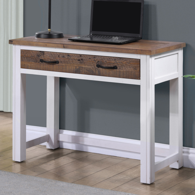 Baumhaus Splash of White Hidden Space saver Desk - image 1