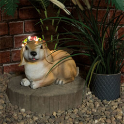 St Helens Female Light Up Rabbit Ornament - thumbnail 2