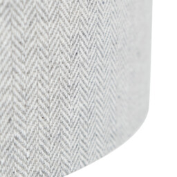 Woven Drum Shade - Grey / 35cm - thumbnail 3