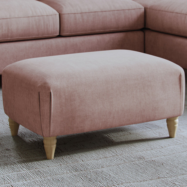 Clara Faro 14 Pink Agmamito Footstool - image 1