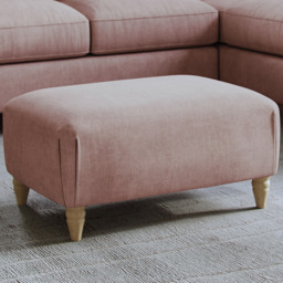 Clara Faro 14 Pink Agmamito Footstool