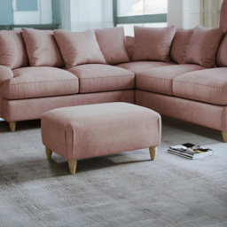 Clara Faro 14 Pink Agmamito Footstool - thumbnail 3