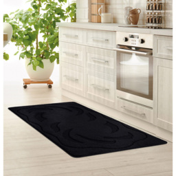 Smart Living Ovalack Black Gel Back Non-Slip Door Mat 40 x 60cm - thumbnail 2