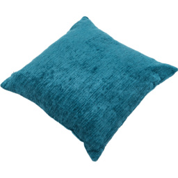 Kaikoo Teal Chenille Cushion - thumbnail 1