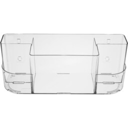Bali Clear Adhesive Storage Organiser Basket - thumbnail 3