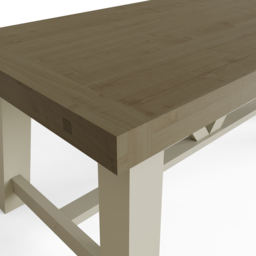 FWStyle Purbeck Truffle Dining Table - thumbnail 3