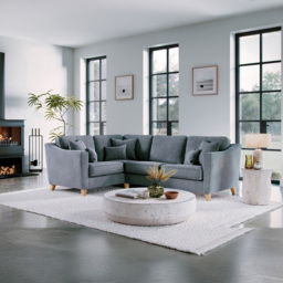 Marlon City Denim 3 Seater Right Hand Corner Sofa - thumbnail 3
