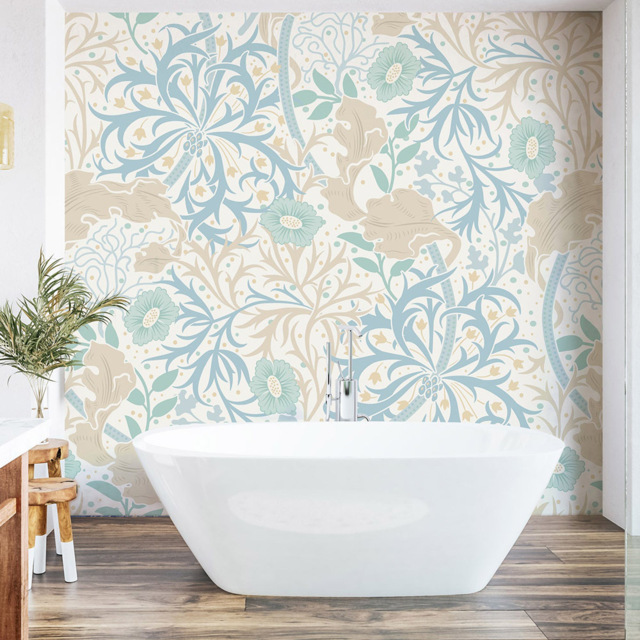 Origin Murals Trailing Seaweed Garden Ink Wall Mural - image 1