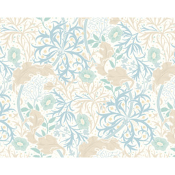 Origin Murals Trailing Seaweed Garden Ink Wall Mural - thumbnail 2