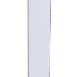 Crowndale Camden Ready Assembled 3 Door Gloss White Mirrored Wardrobe - thumbnail 4