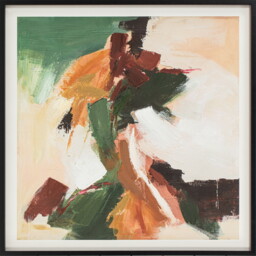 Organic Hand Finished Framed Canvas Neutral - thumbnail 2