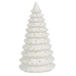 White LED Ceramic Tree Christmas Decoration