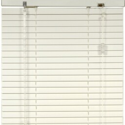 White Aluminium Venetian Blind 105 x 160cm - thumbnail 1