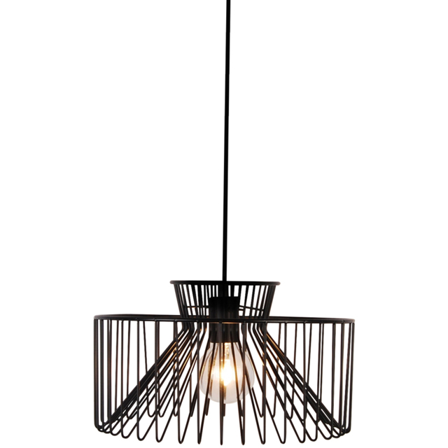 Sorrelis Arden Black Metal Ceiling E27 Pendant Shade - image 1