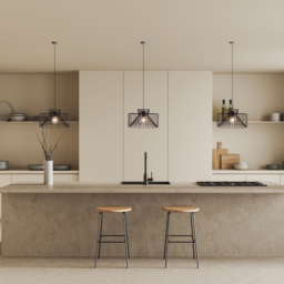 Sorrelis Arden Black Metal Ceiling E27 Pendant Shade - thumbnail 2