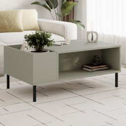 Decortie Vena Ash Green Coffee Table - thumbnail 1