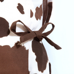 Cow Print Duvet Set Brown Double - thumbnail 4