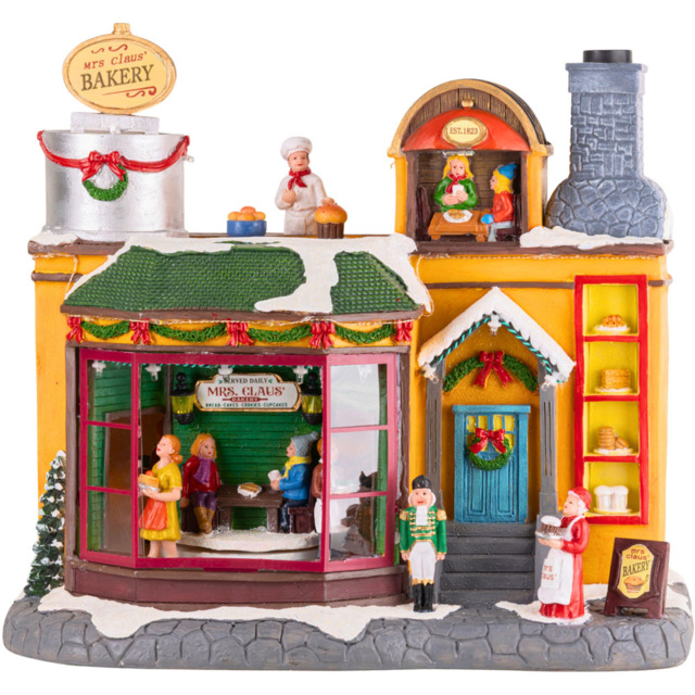 Marco Paul Musical LED Christmas Village Scene with Diffuser - image 1
