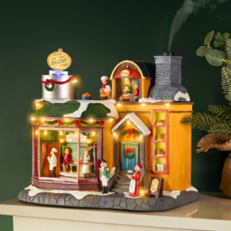Marco Paul Musical LED Christmas Village Scene with Diffuser - thumbnail 2