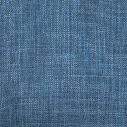Sloane Blue Faux Linen Cushion 45 x 45cm - thumbnail 4