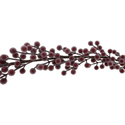 Iced Berry Garland Burgundy - thumbnail 2