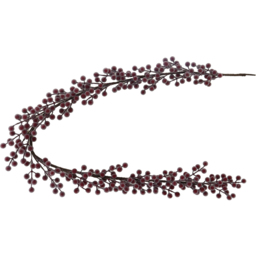 Iced Berry Garland Burgundy
