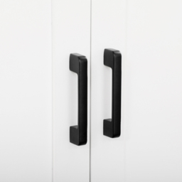 Portland White 4 Door Freestanding Kitchen Storage Cabinet - thumbnail 3
