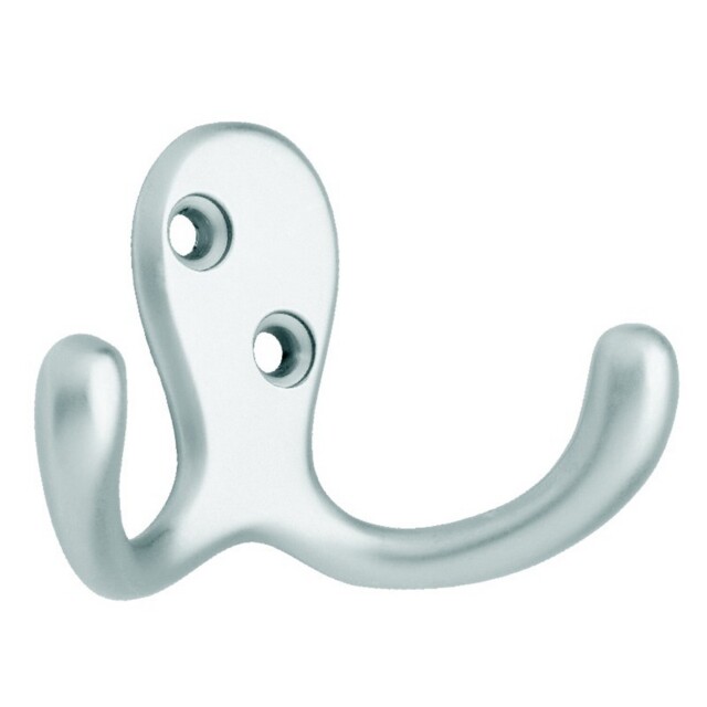 Double Robe Satin Coat Hook