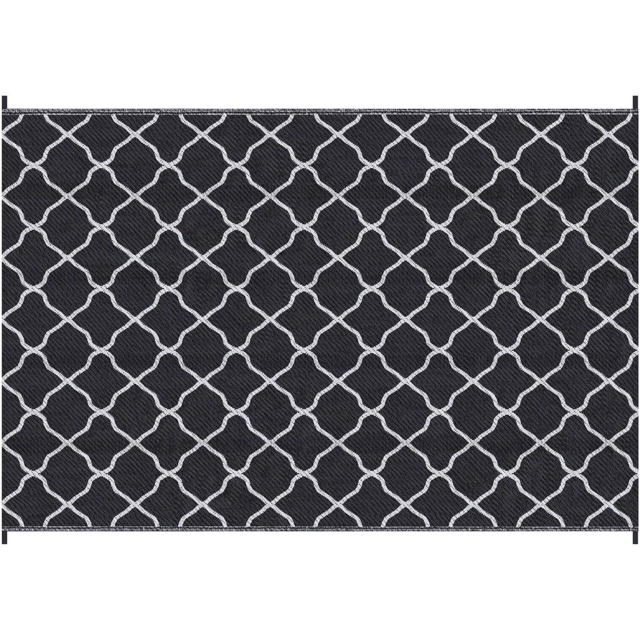 Outsunny Black Outdoor Mat 274 x 182cm - image 1