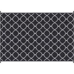 Outsunny Black Outdoor Mat 274 x 182cm - thumbnail 1